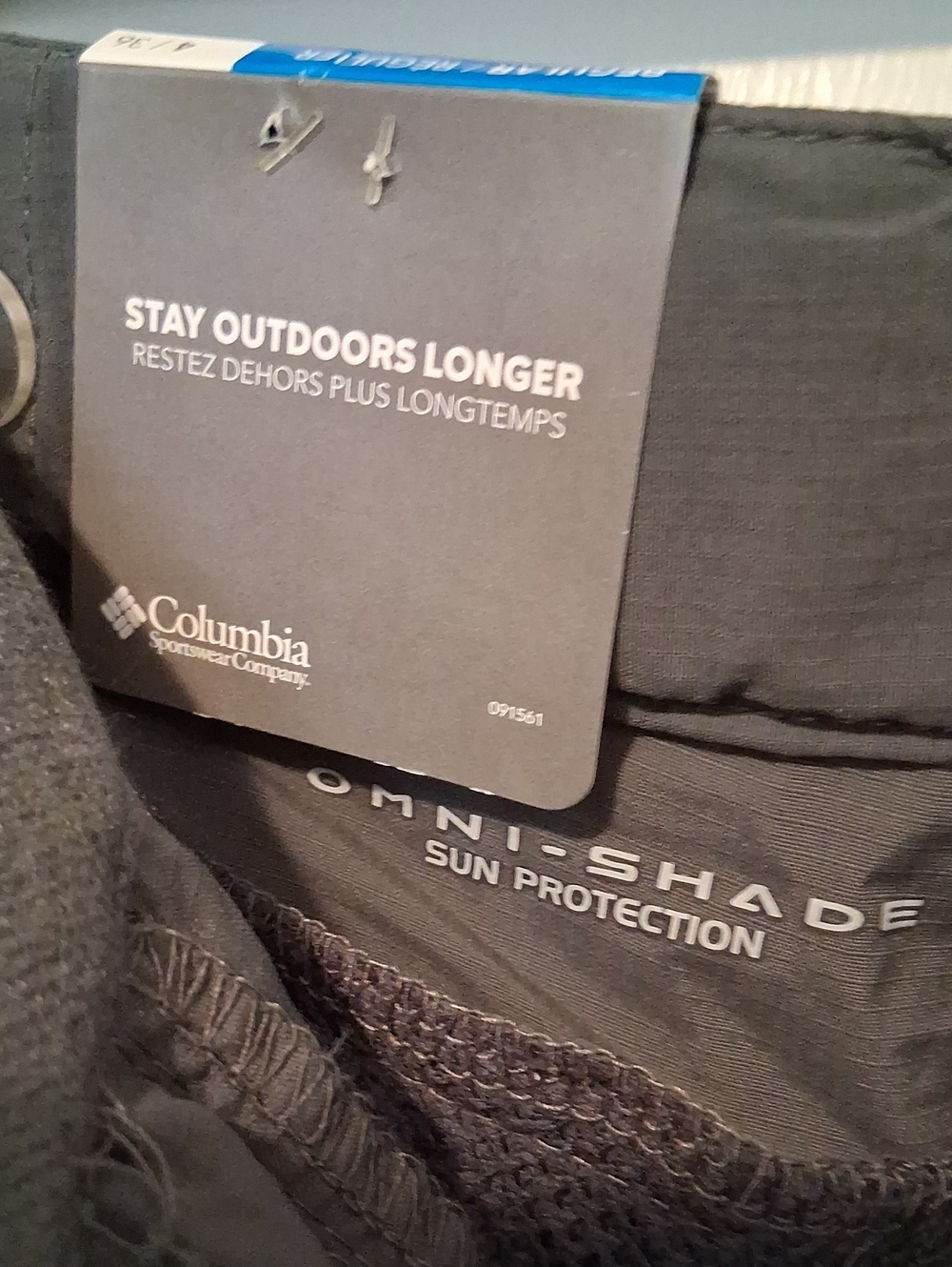 Columbia Omni-Shade Silver Ridge 2.0 Convertible Pants Womens Sz 4 Regular NWT - Picture 9 of 10